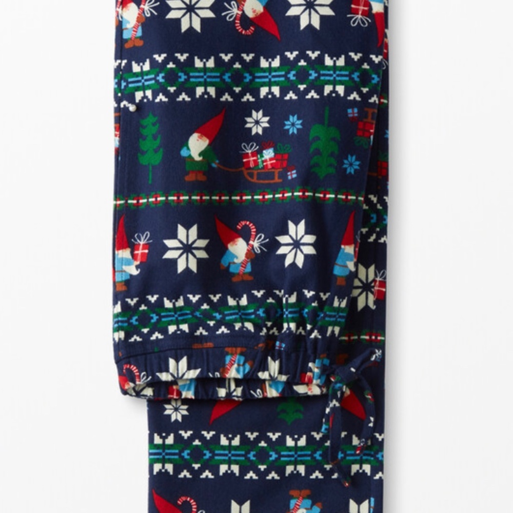 Hanna Andersson Gnome Sweet Gnome Pajama Pants Medium